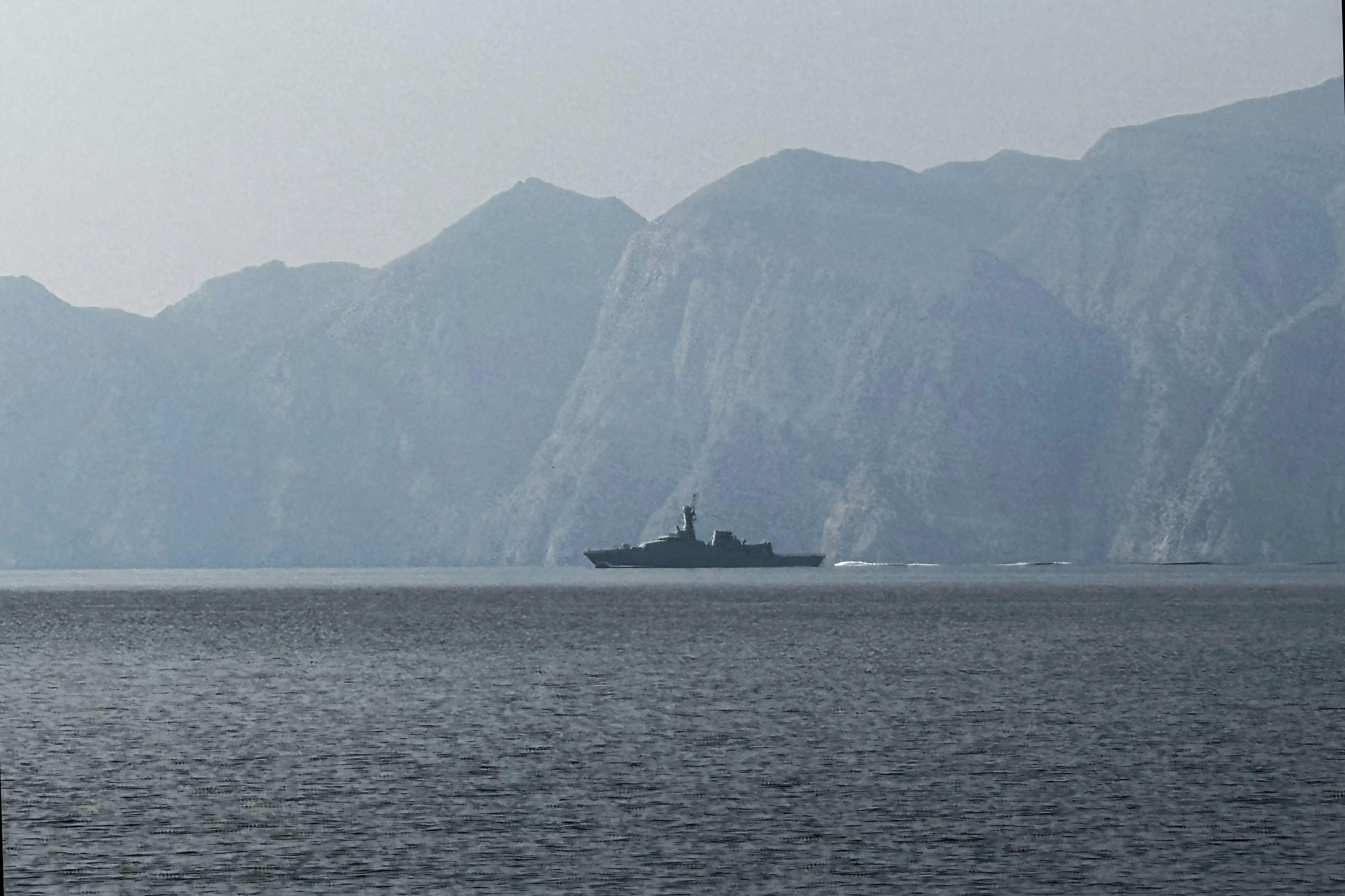 Royal Navy destroyer deployed during Iran military tensions in the Middle East