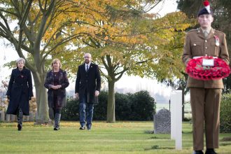 Unknown soldier Belgium WW2 grave at Heverlee War Cemetery in Flanders
