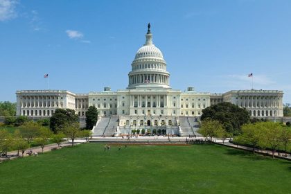 U.S. Capitol during aviation safety legislation debate