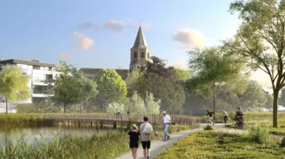 Deinze builds new bike bridge, public can name it by Aug 31