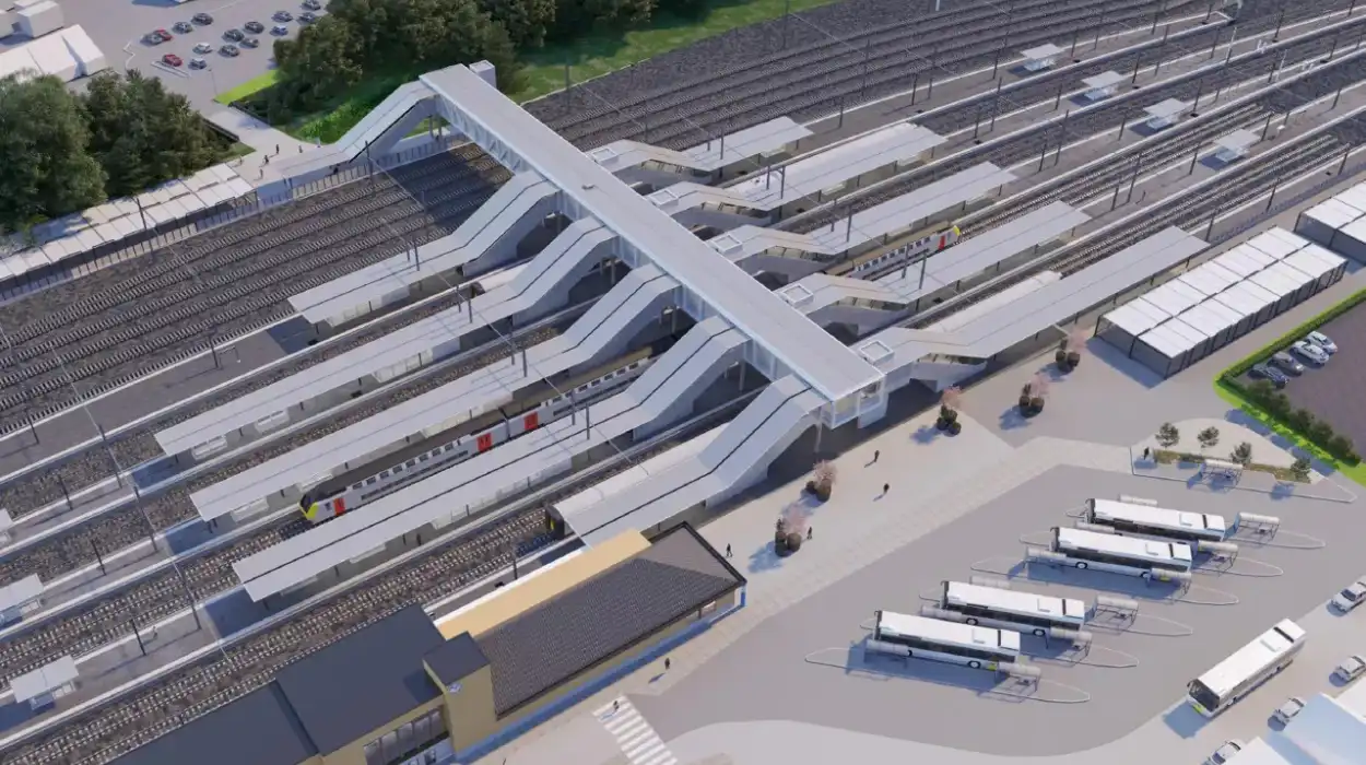 Dendermonde Station Renovation starts Feb 17, after 12 years 