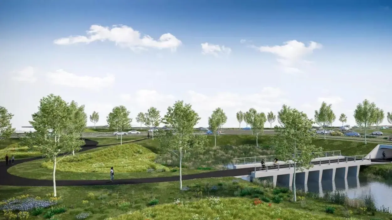 Dendermonde's intersection revamp Enhancing safety for pedestrians and cyclists