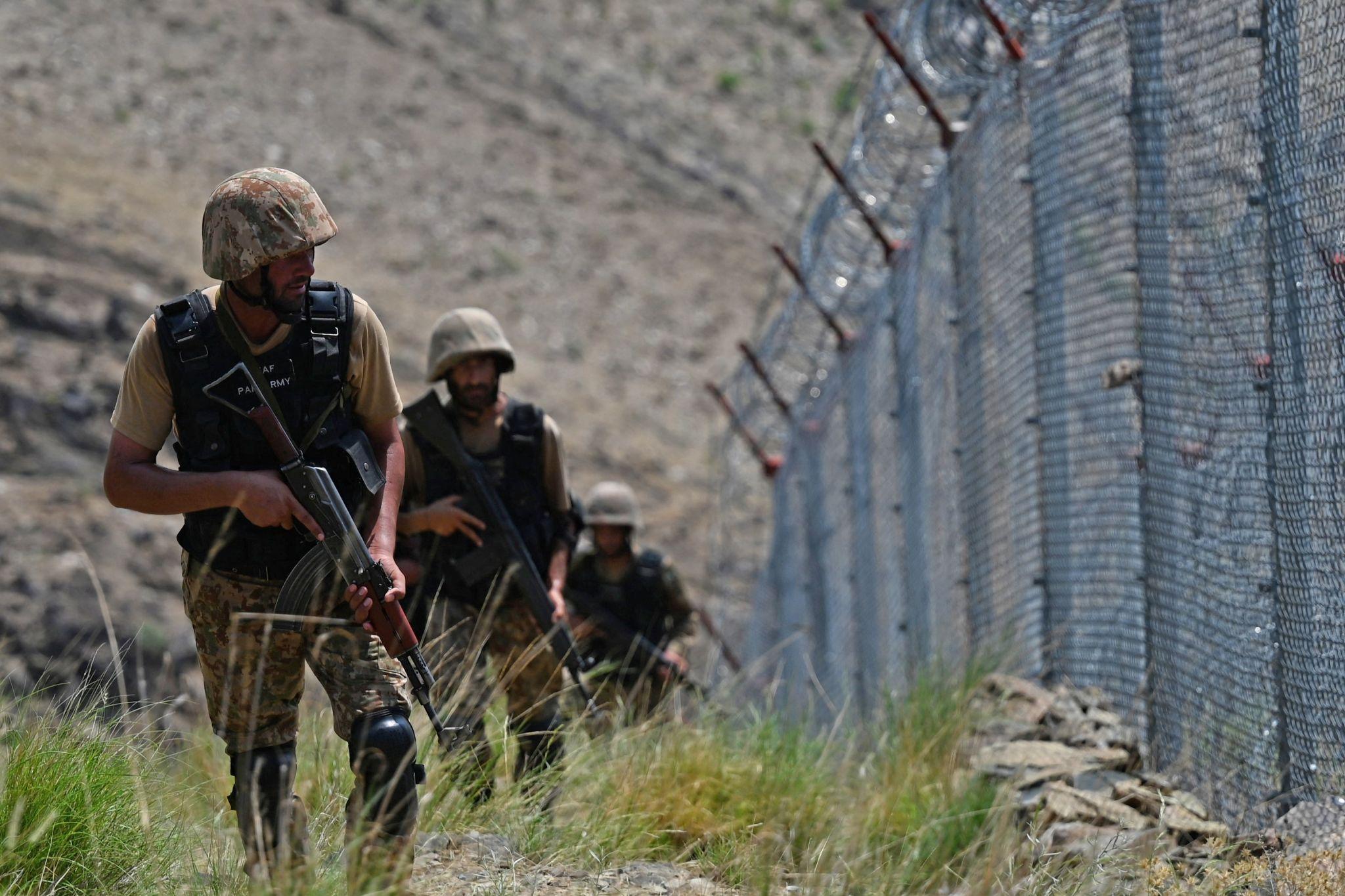 South Asia security crisis update showing injured civilians receiving emergency medical aid