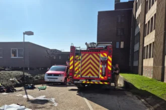 Diest firefighters train in old nursing home, rescue 4