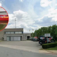 Diksmuide firefighters battle Yser River Pollution for the 2nd day in a row