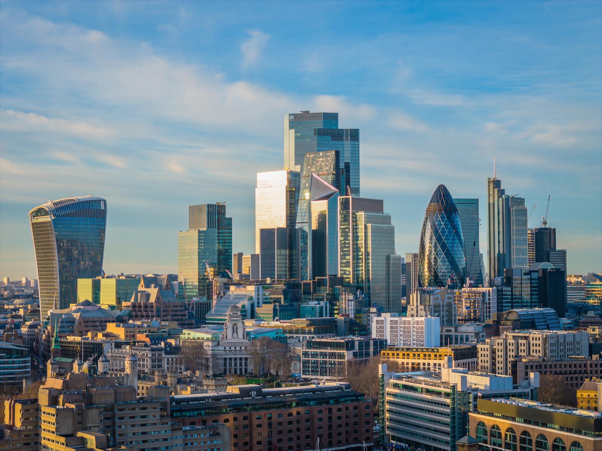 London skyline as discussions continue regarding UK immigration policy in 2026