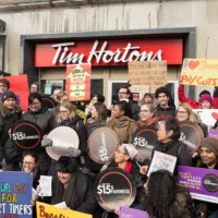 Does Tim Hortons support Israel?