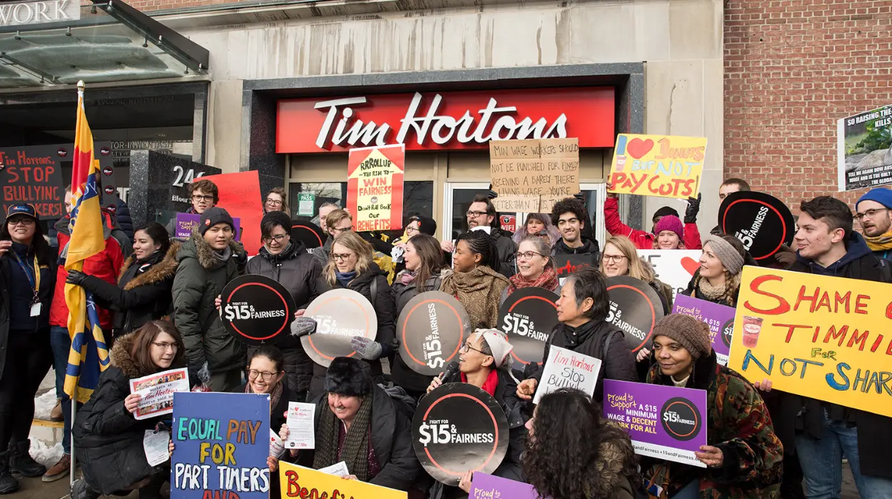 Does Tim Hortons support Israel?