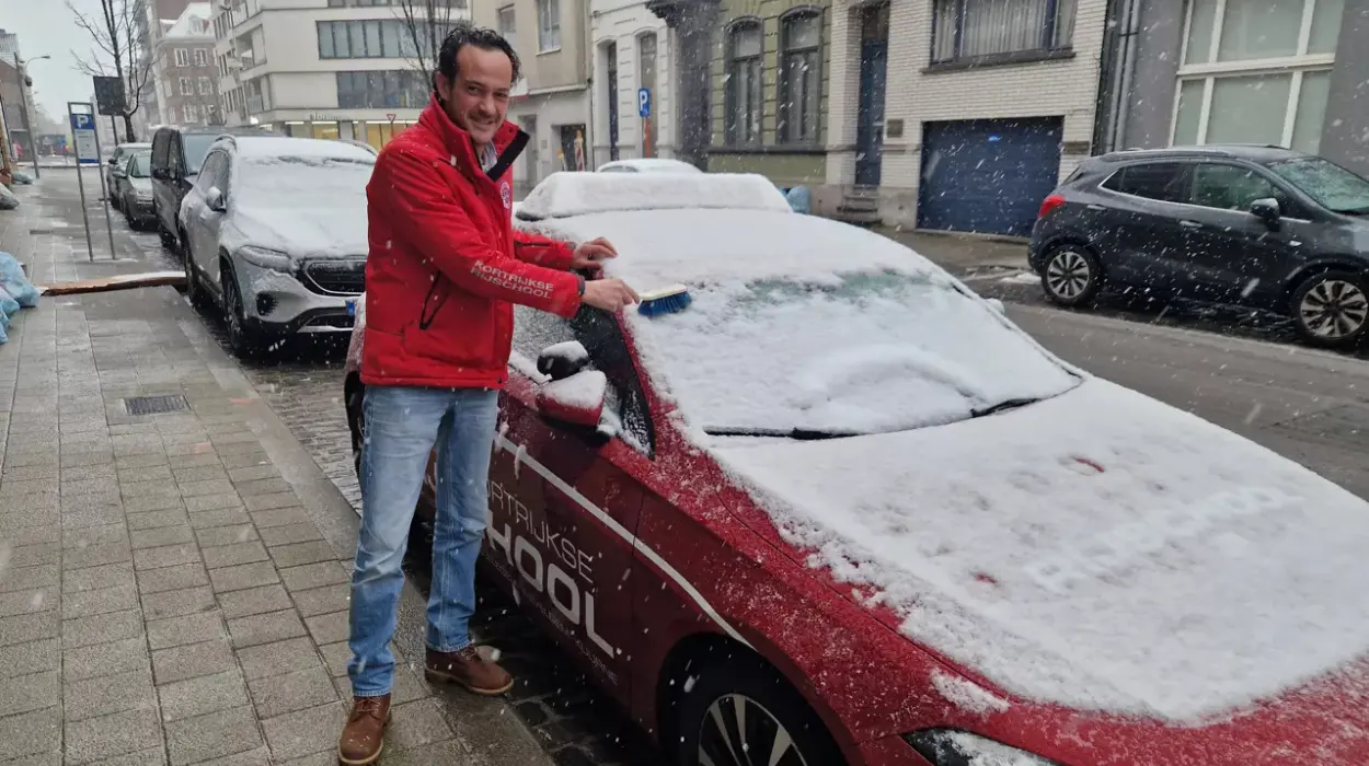 Driving tests delayed in Flanders due to snow