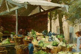 Dublin Zoo and Bruges Paintings by Walter Frederick Osborne Feature in Online Art Sale