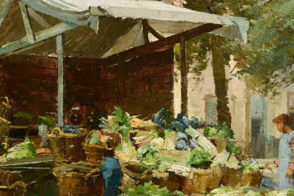 Dublin Zoo and Bruges Paintings by Walter Frederick Osborne Feature in Online Art Sale