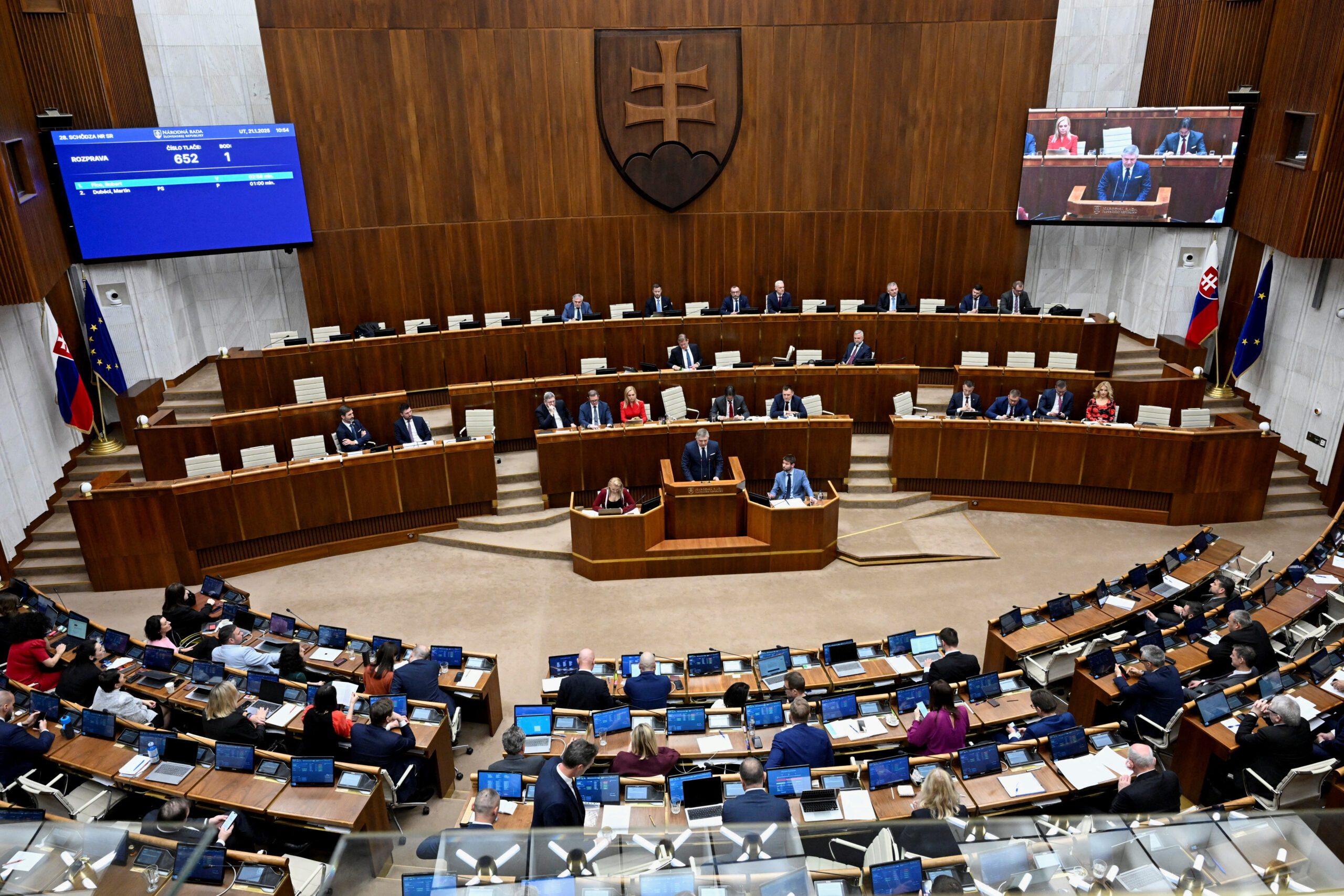 Epstein files Slovakia referenced during European political oversight talks