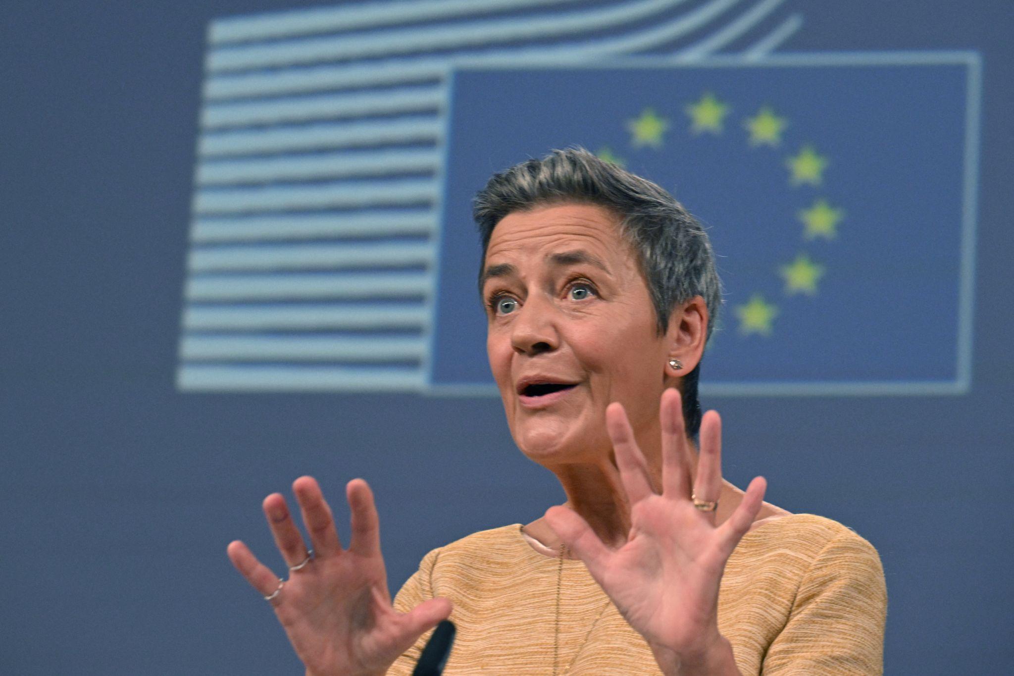 Digital Markets Act investigation involving Google and EU regulators in Brussels 2026