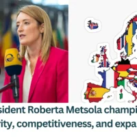 EP-President-Roberta-Metsola-champions-EU-security-competitiveness-and-expansion