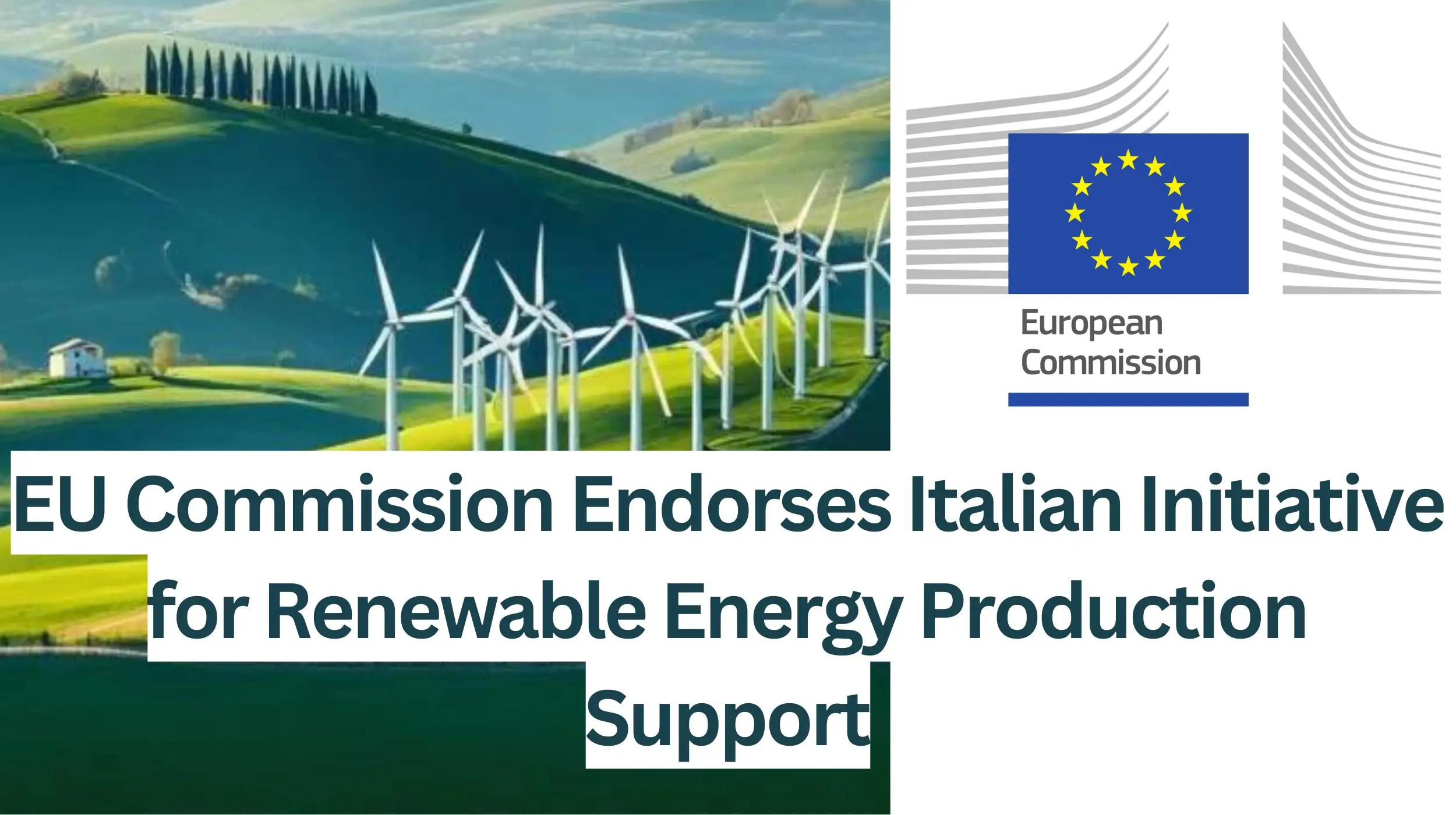 EU Commission Endorses Italian Initiative for Renewable Energy