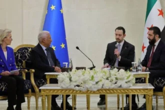 EU Commission President Ursula Von der Leyen pledges support during Syria visit