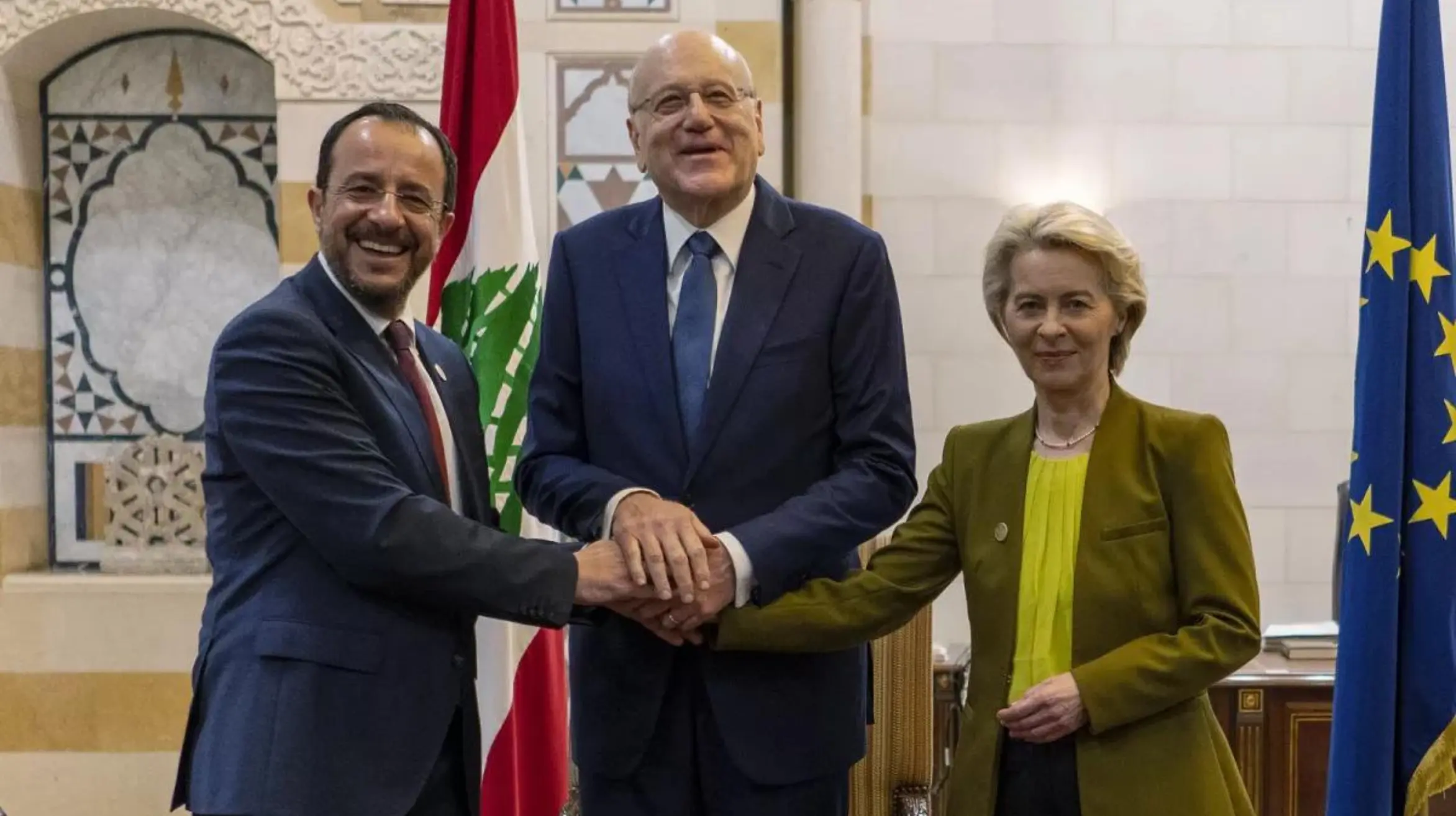 EU Commission President Ursula von der Leyen Announced €1 Billion Aid for Lebanon