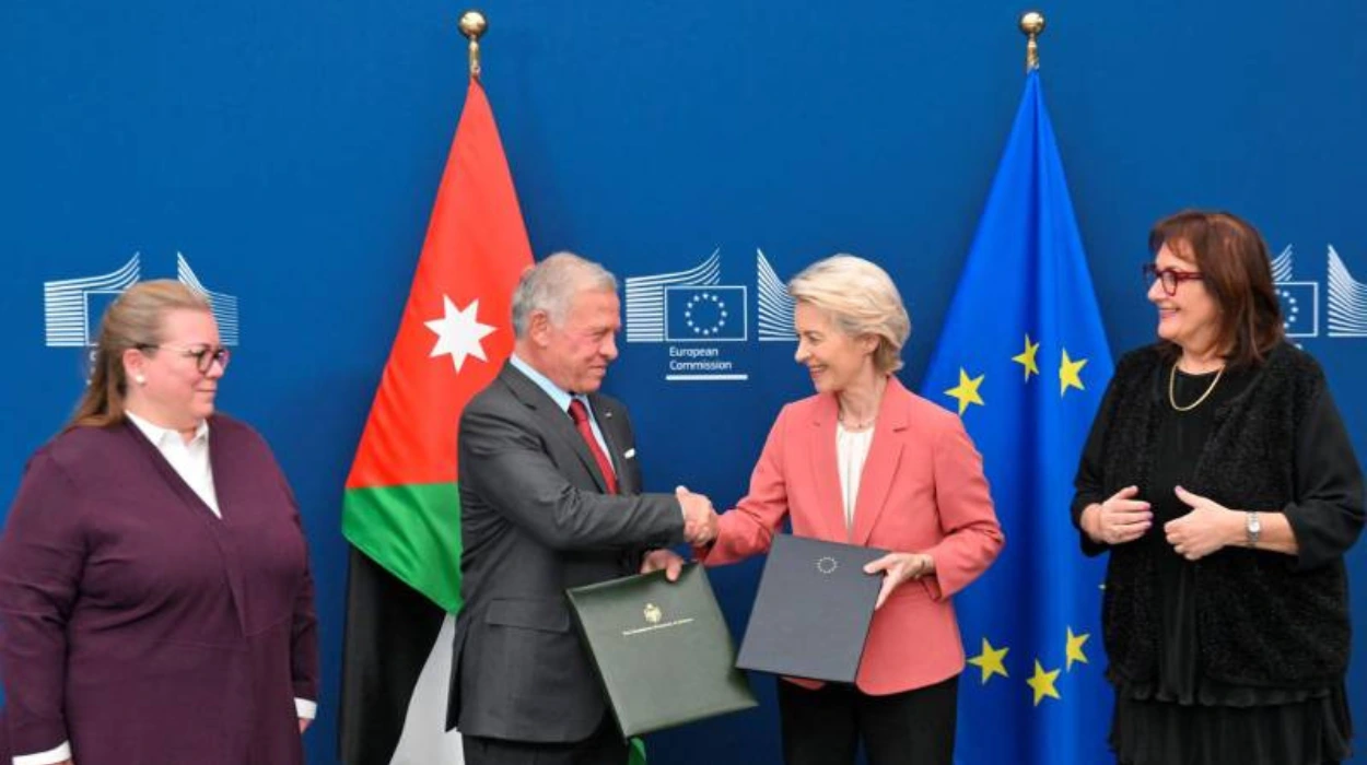 EU, Jordan sign €3 billion strategic partnership deal
