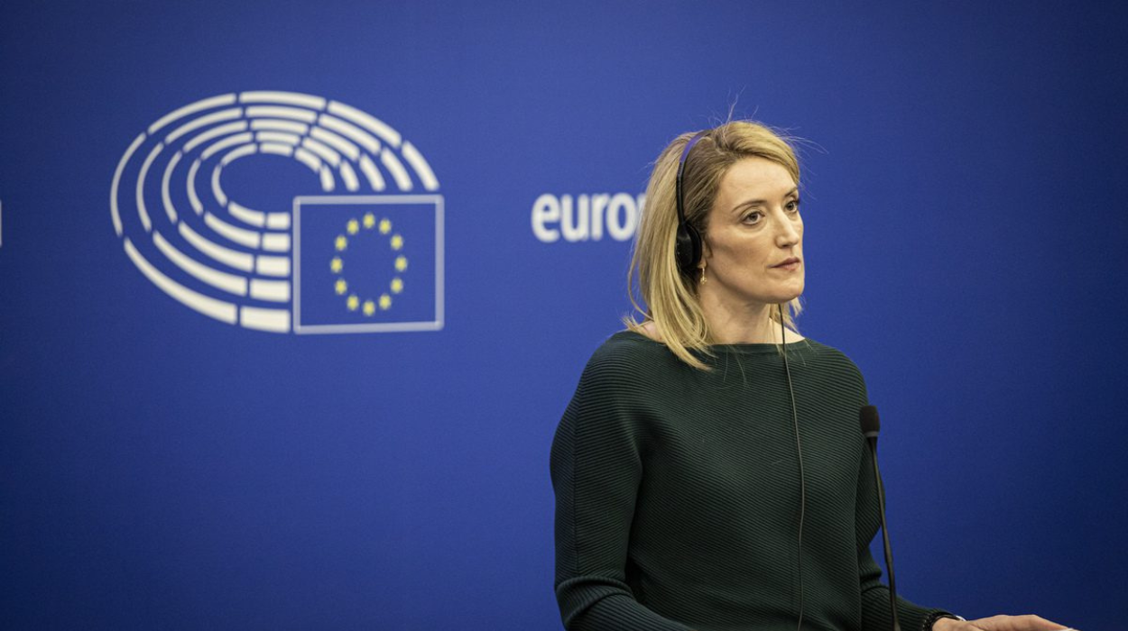 EU Parliament President Metsola Advocates for Democracy and Unity in Cyprus Visit