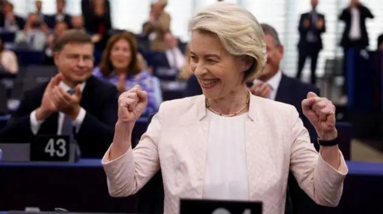 EU Parliament confirms Ursula von der Leyen for second term as EU Commission president
