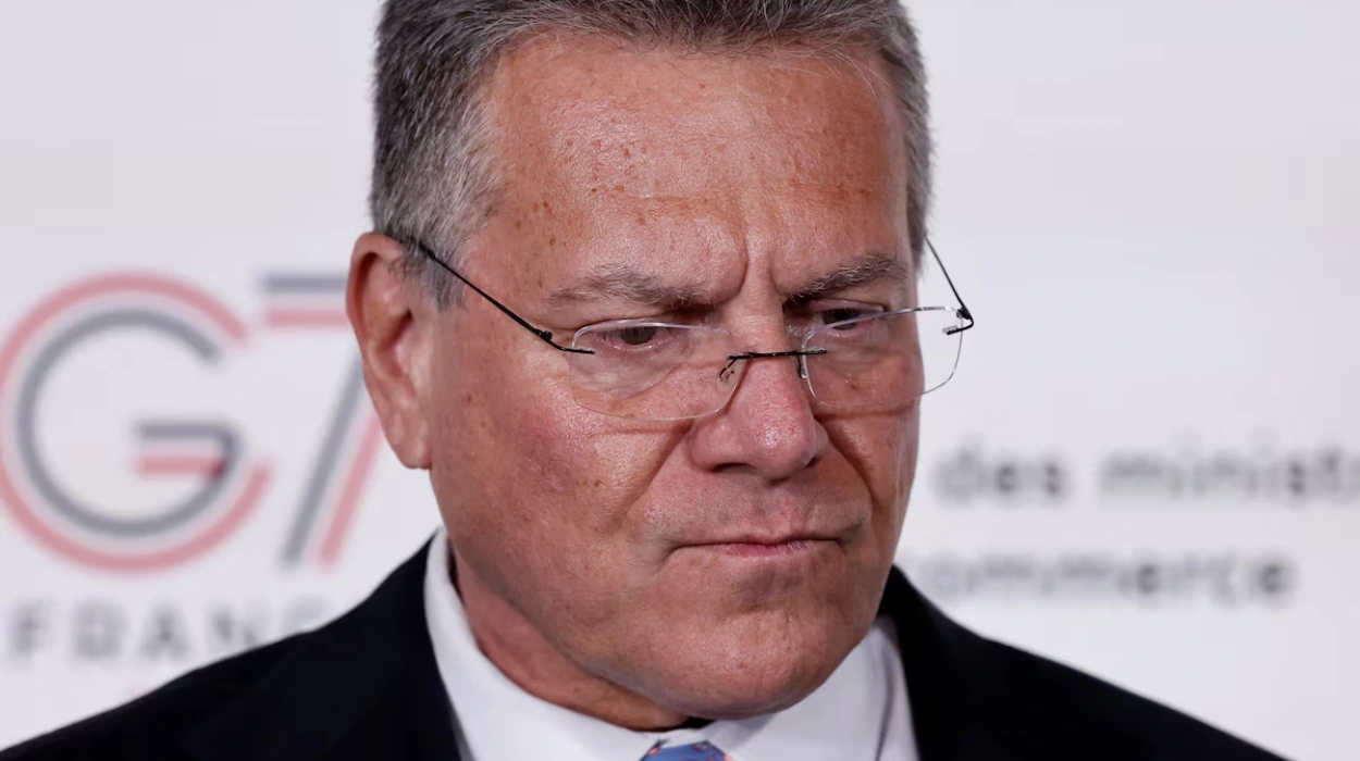 EU Trade Chief Maros Sefcovic Prepares for Critical China Talks