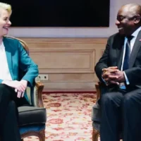 EU leaders attend EU-South Africa summit in Cape Town