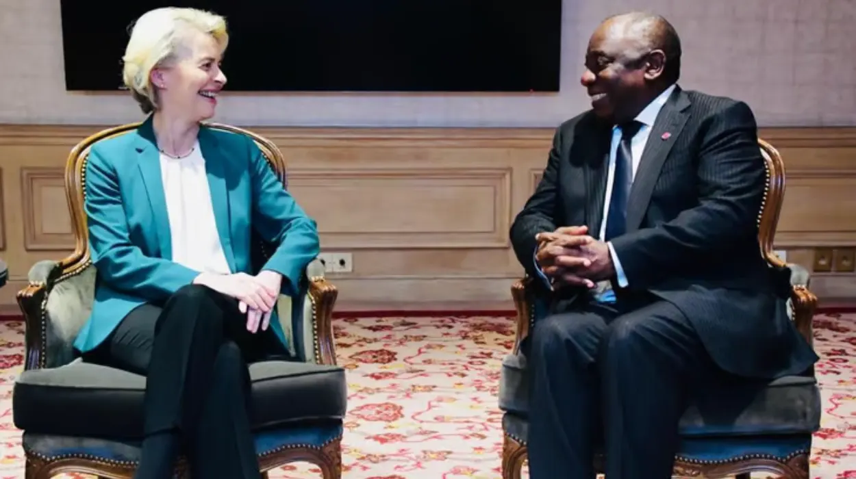 EU leaders attend EU-South Africa summit in Cape Town