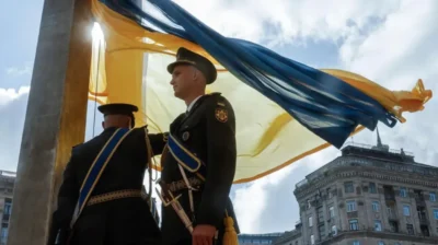 EU leaders mark Ukraine’s 34th Independence Day with support