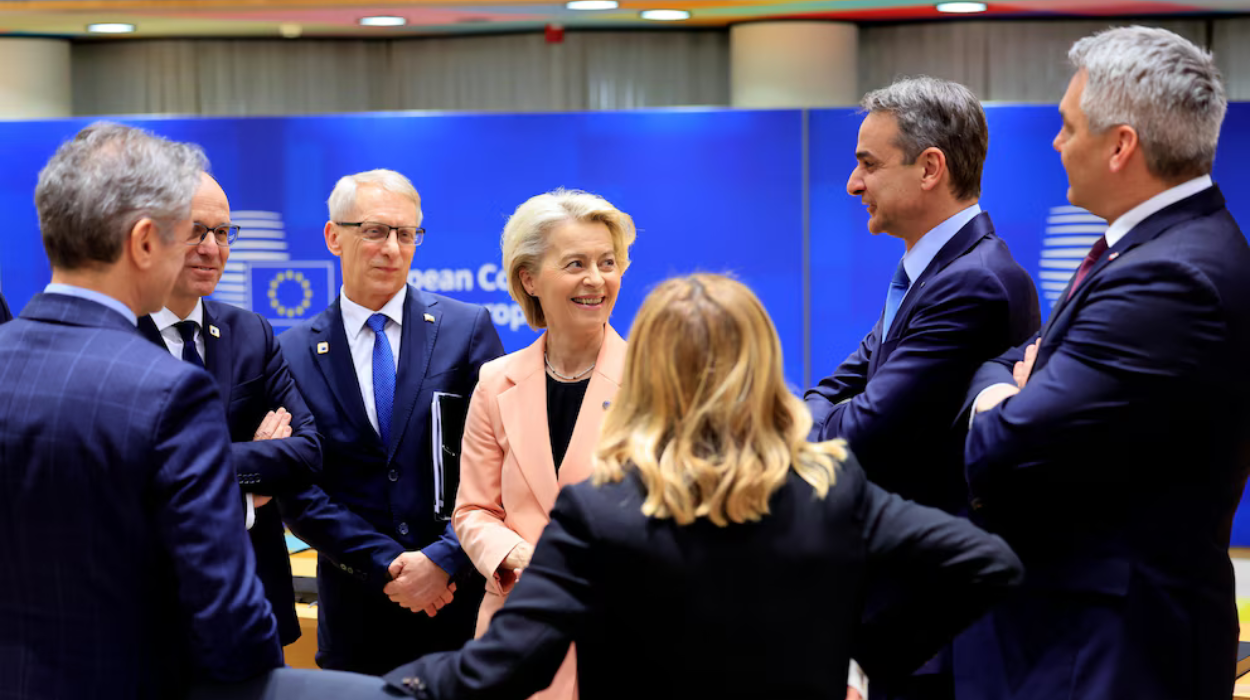 EU leaders mull using Russian asset profits to arm Ukraine