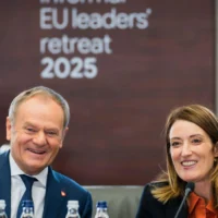 EU must take responsibility for its defence, Metsola says