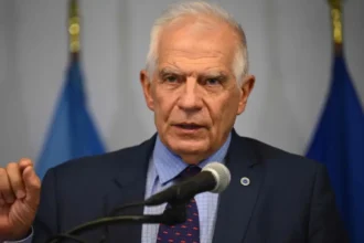 EU's Josep Borrell marks the anniversary of the October 7 attacks