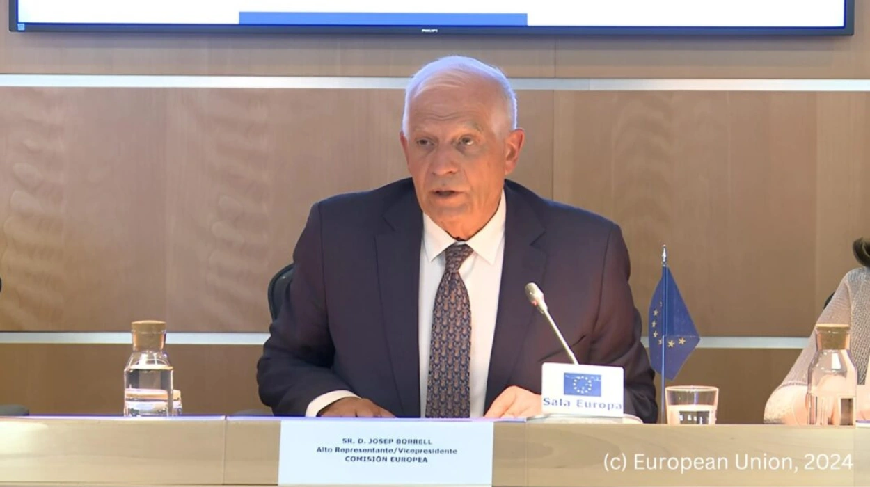 EU’s Josep Borrell reaffirms EU support for Palestinian state