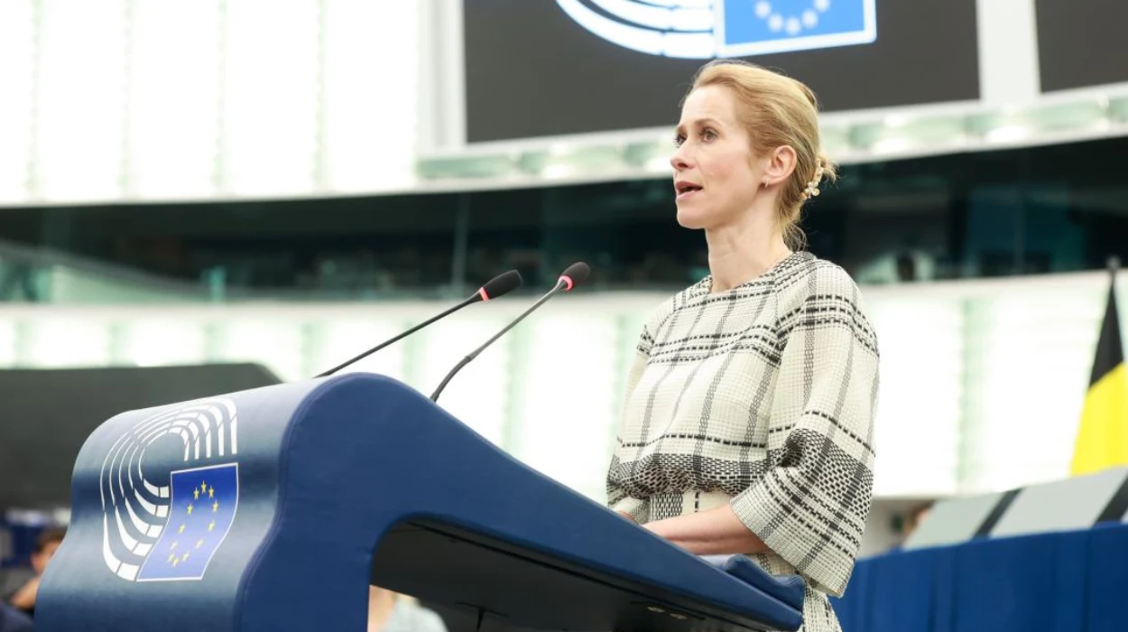 EU’s Kaja Kallas says Hamas Israeli hostage videos ‘appalling’