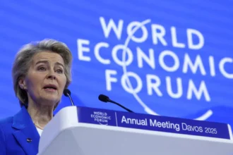 EU’s Von der Leyen cautions against economic race