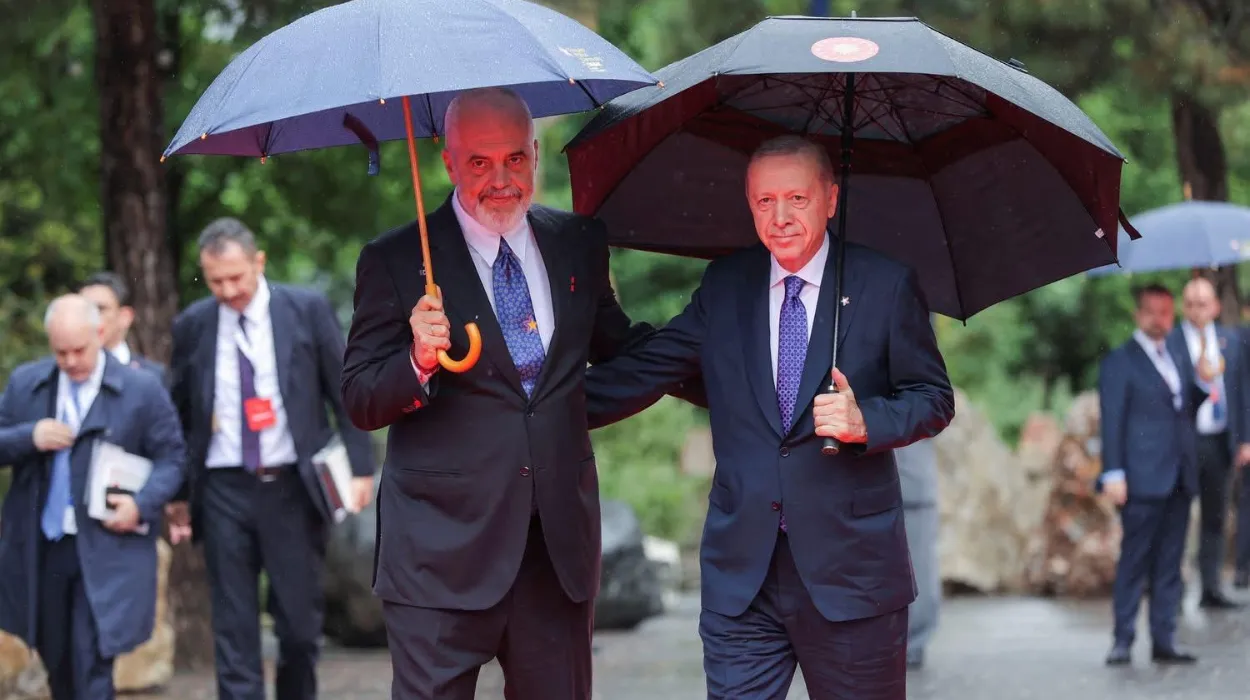 Edi Rama and Erdogan