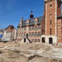 Eeklo Ceremonial Square 1st phase finished under De Wale