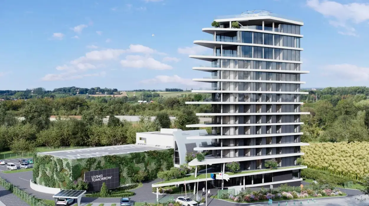 Elevator accident at Living Tomorrow building in Vilvoorde