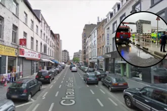 Emergency Services Recover Person From Brussels Canal Near Vlaamsepoort