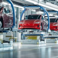 Dongfeng EV innovation China partnership manufacturing plant with robotics and automation