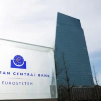 Euro zone inflation hits ECB target amid trade concerns