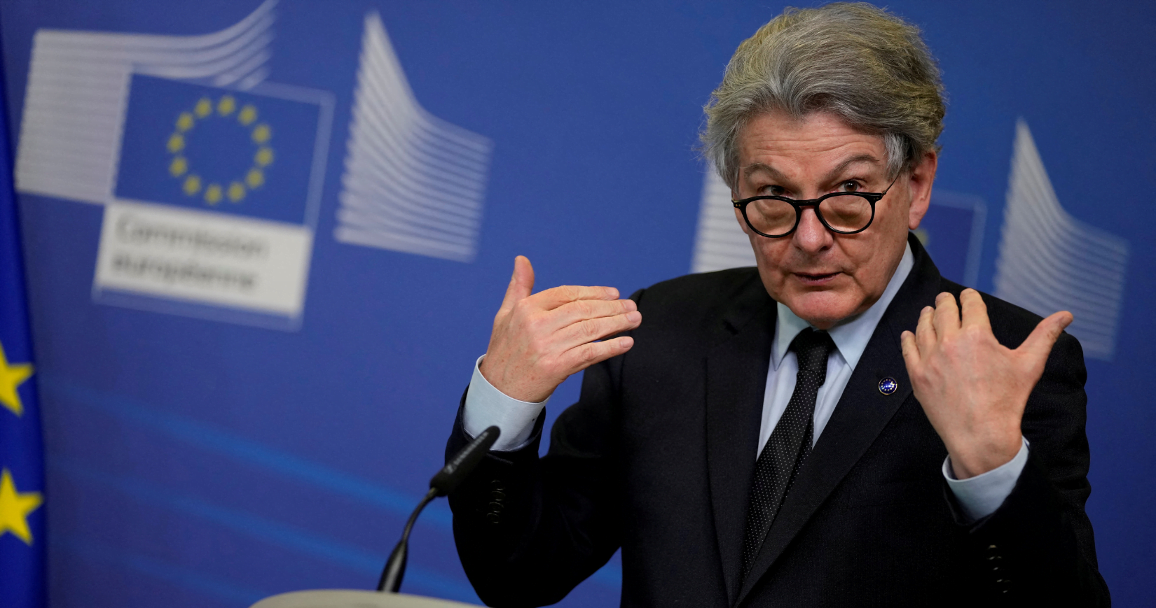 European Commissioner Thierry Breton Sparks Controversy with EPP Critique