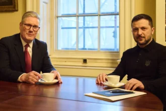 European leaders meet in London to back Ukraine security