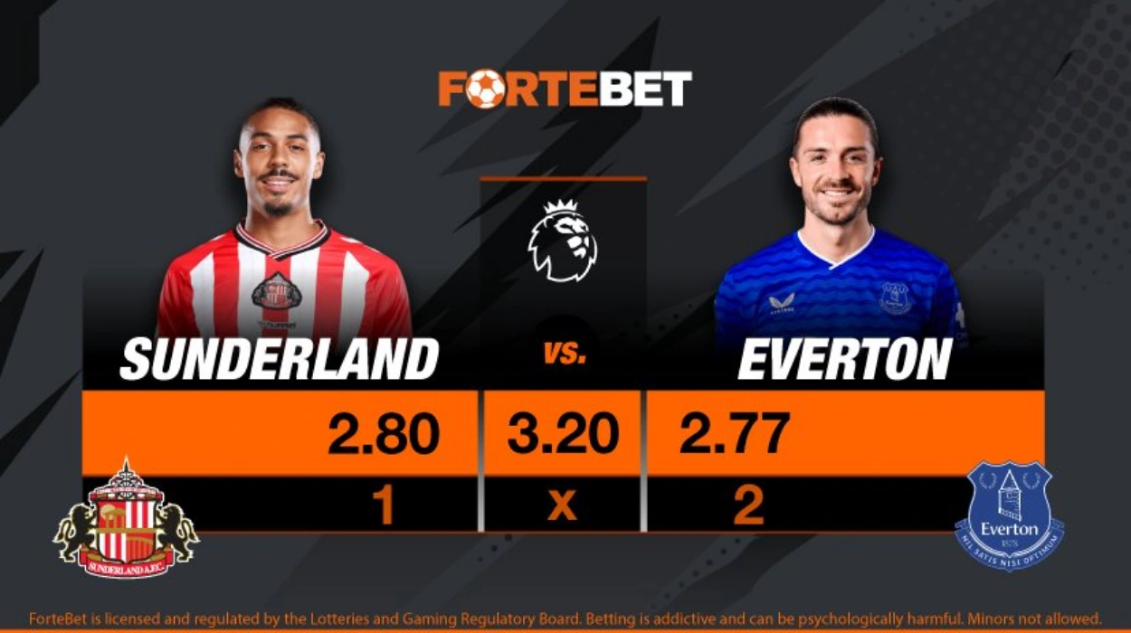 Everton Equalises Following Sunderland Set-Piece Opener