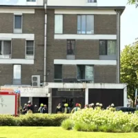 Explosion in Antwerp apartment building