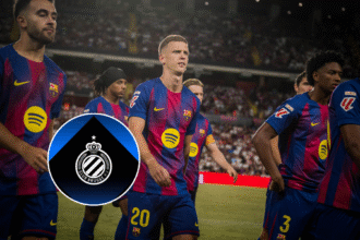 FC Barcelona arrives in Ostend for CL match vs Club Brugge