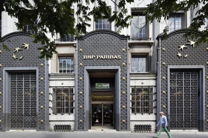 BNP Paribas headquarters in Paris as Belgium considers selling its €5.4 billion banking stake.