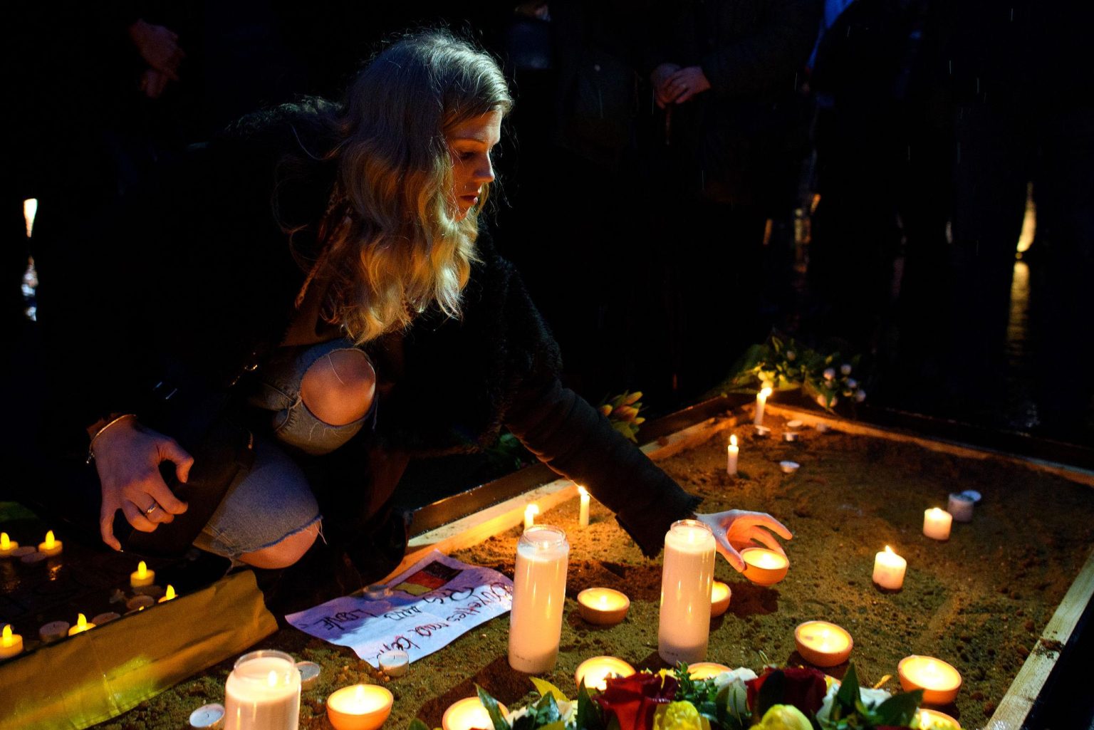 Brussels airport memorial ceremony victims tribute