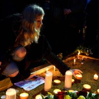 Brussels airport memorial ceremony victims tribute