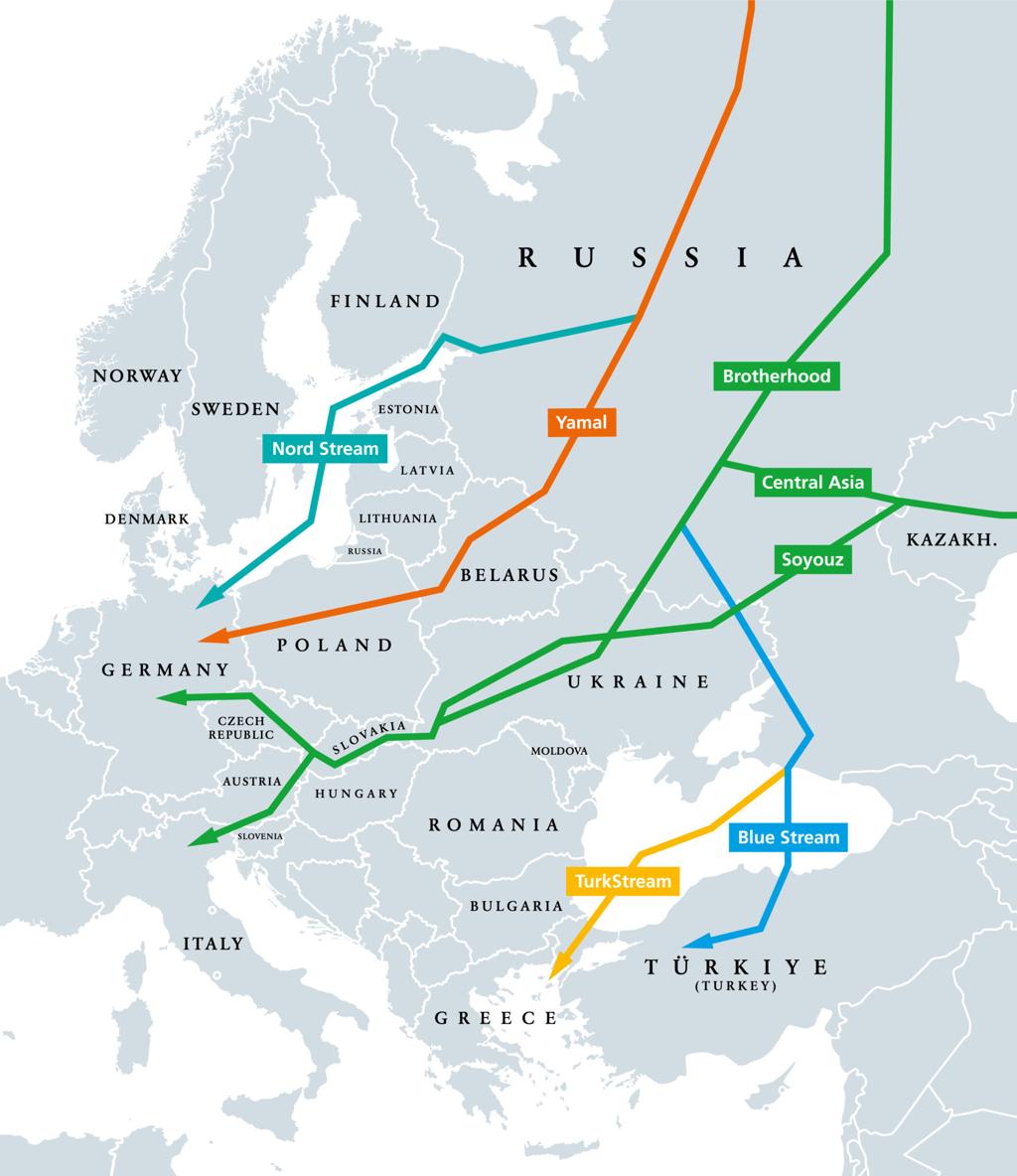 Europe gas prices surge due to pipeline supply disruptions across Europe