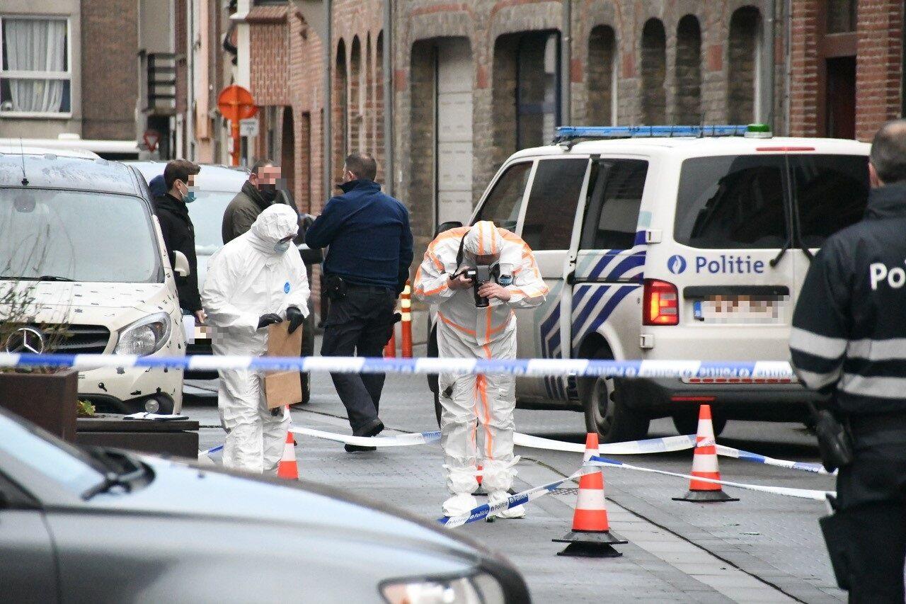 Belgian police during a suspicious death in Mol investigation